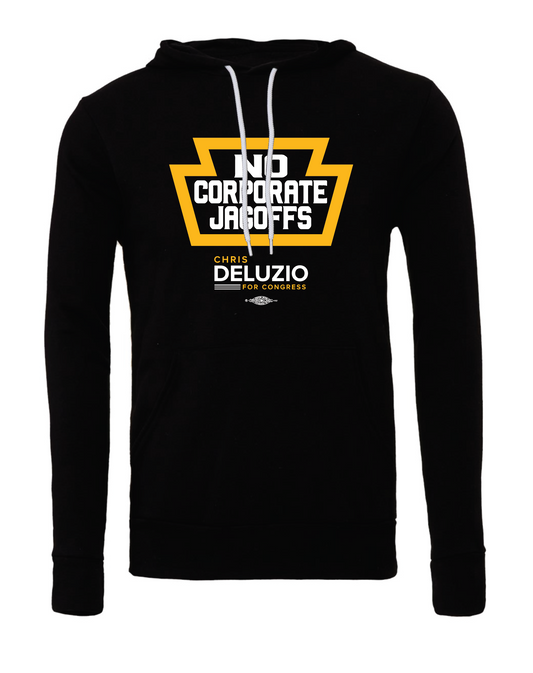 No Corporate Jagoffs Pullover Hoodie